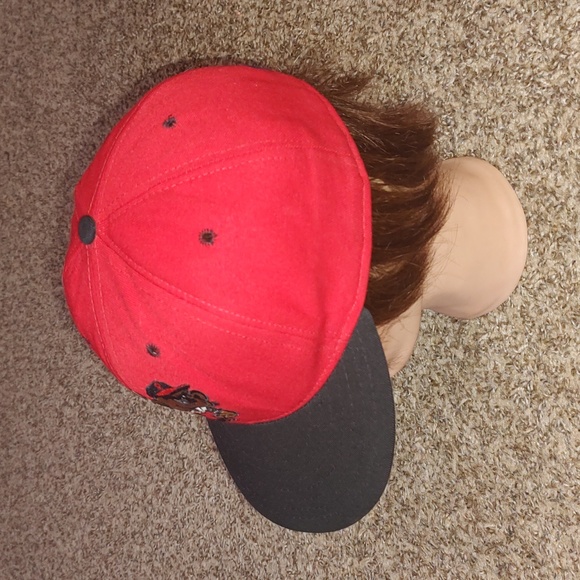 Vintage MLB Pro Line Portland Beavers Twins Red Black Baseball Hat 7 3/8 Rare - Picture 4 of 12